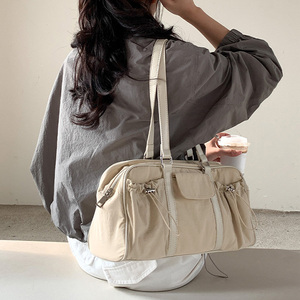 나일론 스트링 포켓 숄더백 토트백 핸드백 캐주얼 여성 여자 가벼운 가방 M1324144