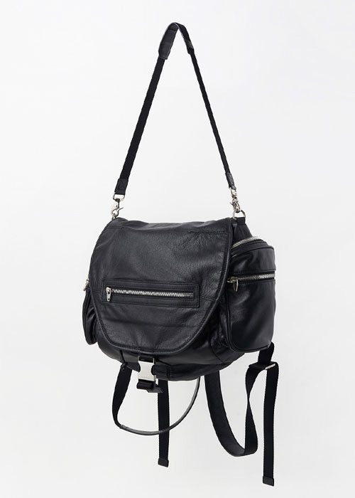 [젤라비 착용] Two-way zipper backpack