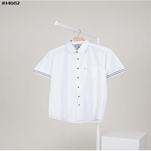 톰브라운 남성 블랙 라인 커프 포플린 셔츠 [H5565] A5