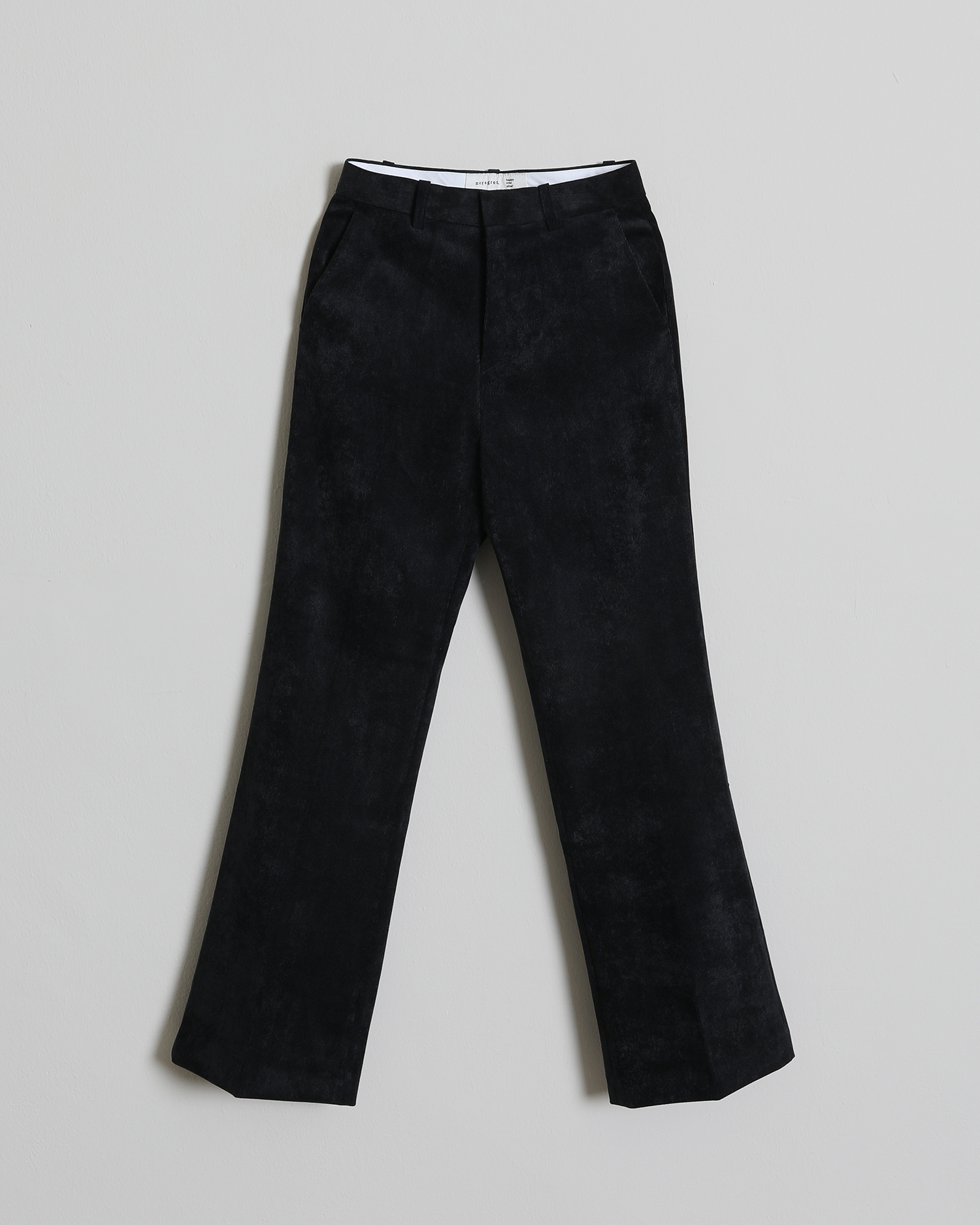 Corduroy Flare Pants Navy noregret