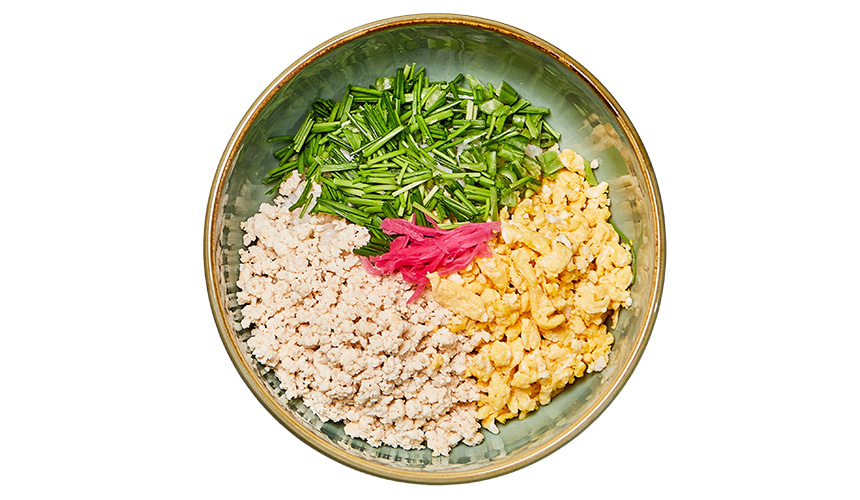 두부 소보로 덮밥