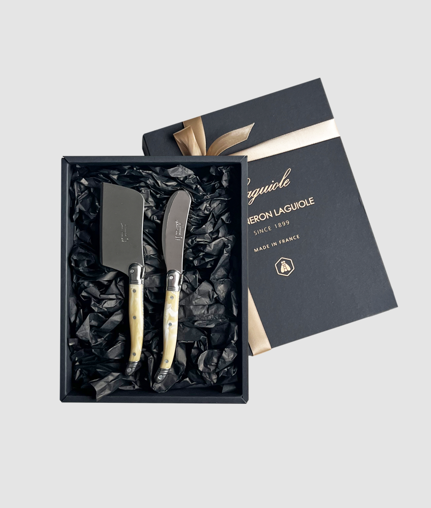 JEAN NERON BUTTER KNIFE &amp; CHEESE CUTTER GIFT SET