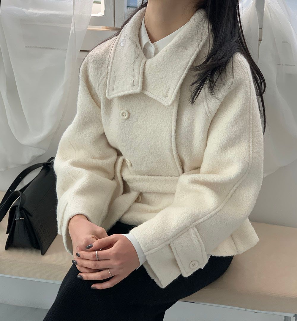 라인 벨트 울코트 상세 이미지 21