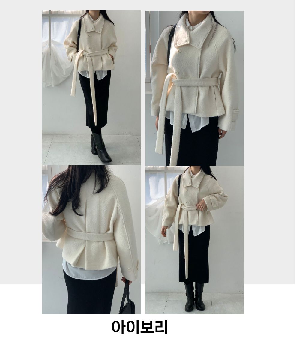 라인 벨트 울코트 상세 이미지 6