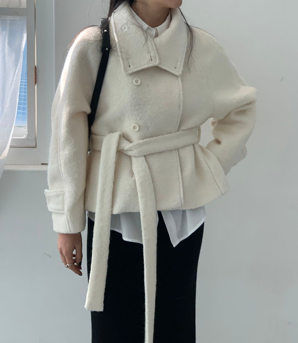 라인 벨트 울코트 상세 이미지 19