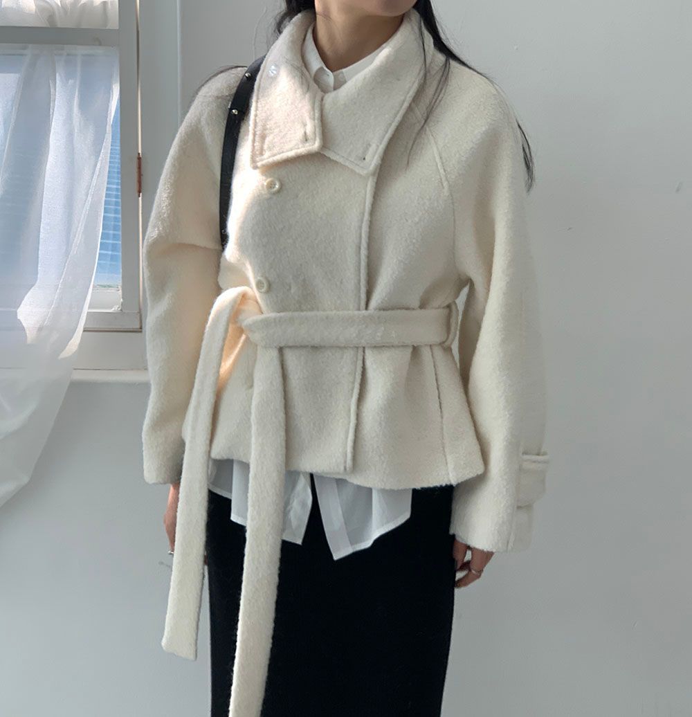 라인 벨트 울코트 상세 이미지 18