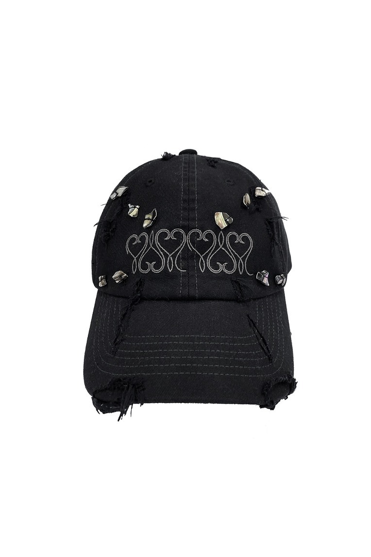 pwdapjpgdw様リクエスト商品 INFINITE LOVE DISTRESSED CAP INFINITE LOVE DISTRESSED CAP (BASIC) - toomuchtax