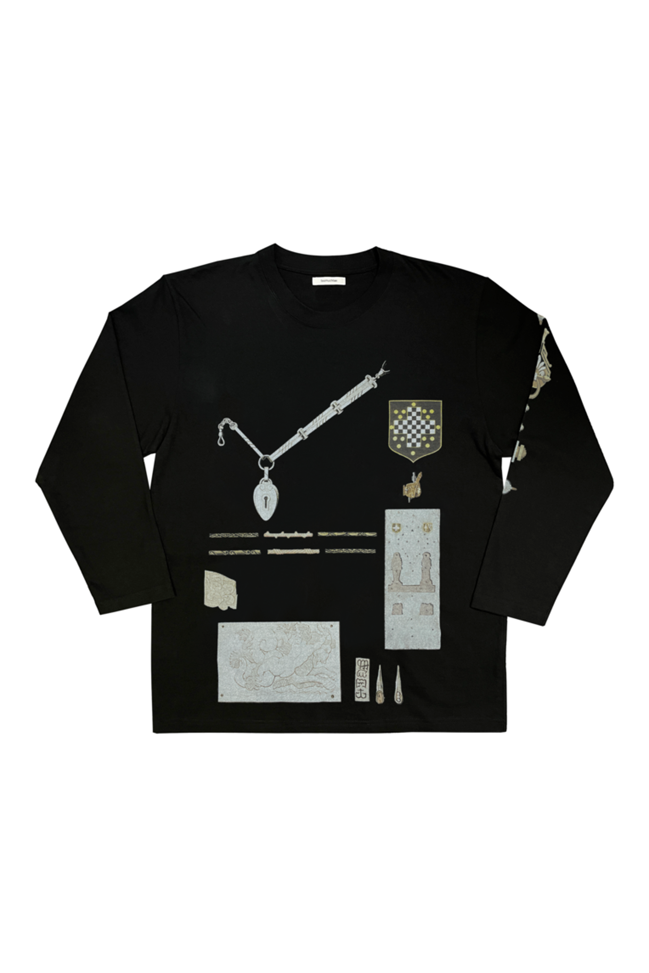 ★ TOOMUCHTAX★ COLLECTIBLE TSHIRT WHITE T24SLS002BWH Boxy Oversized T-Shirt - White | Arthur Raymond Athletics