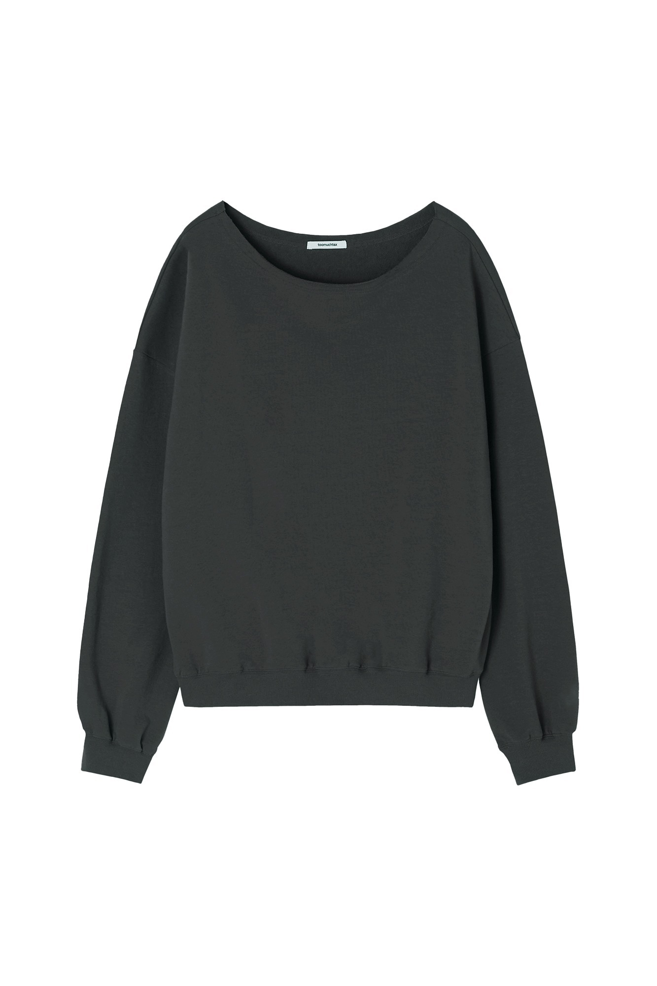 ◆TOOMUCHTAX◆ Asymmetric One Shoulder T-Shirt Brown TOOMUCHTAX Asymmetric One Shoulder T-shirt - Brown