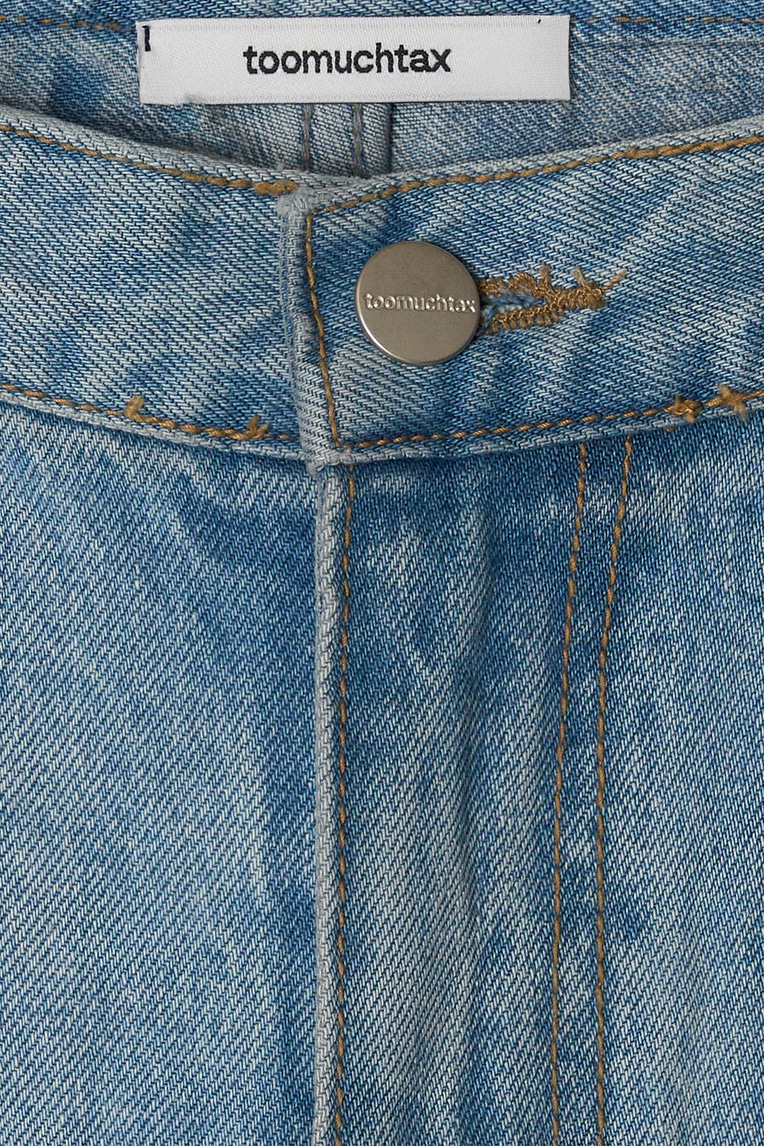 ◆TOOMUCHTAX◆ LOW RISE LOOSEFIT JEANS BLUE ◇TOOMUCHTAX◇ LOW RISE LOOSEFIT JEANS DARK BLUE TOOMUCHTAX