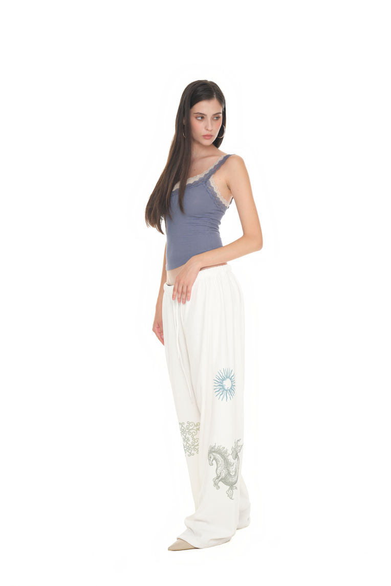 Tarot 02 Waffle Pants White | toomuchtax 투머치택스