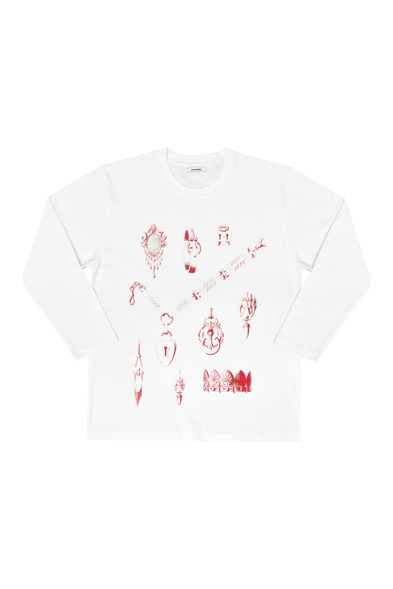 【toomuchtax】PENDANT T-SHIRT PENDANT T-SHIRT (BLACK) - toomuchtax