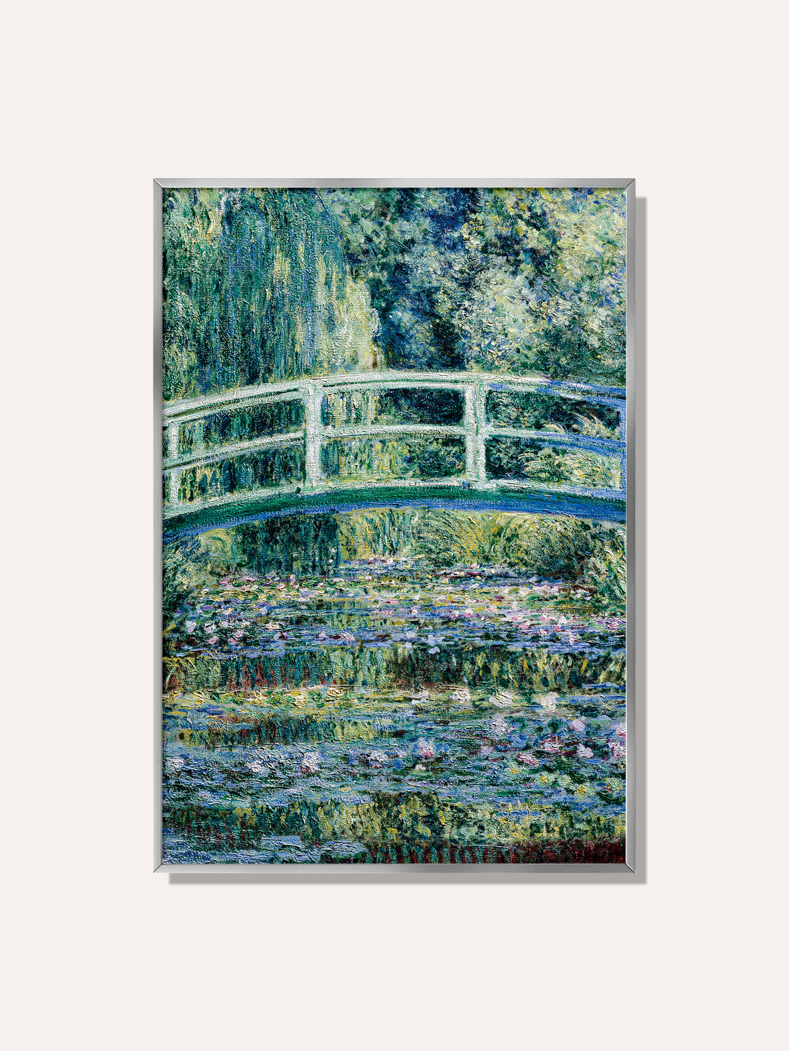 클로드 모네 - 수련 연못 위의 다리