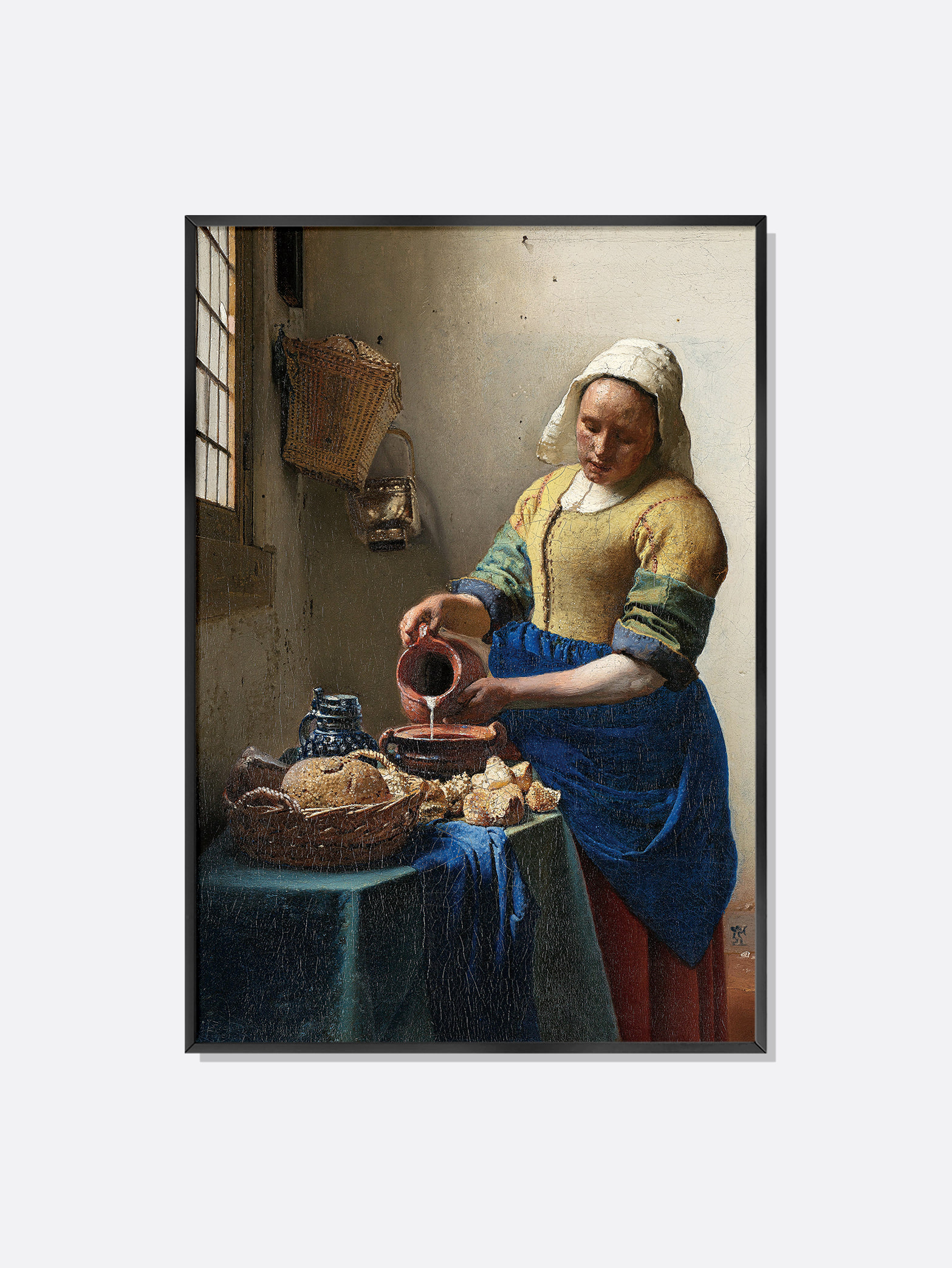 요하네스 페르메이르 - 우유를 따르는 여인