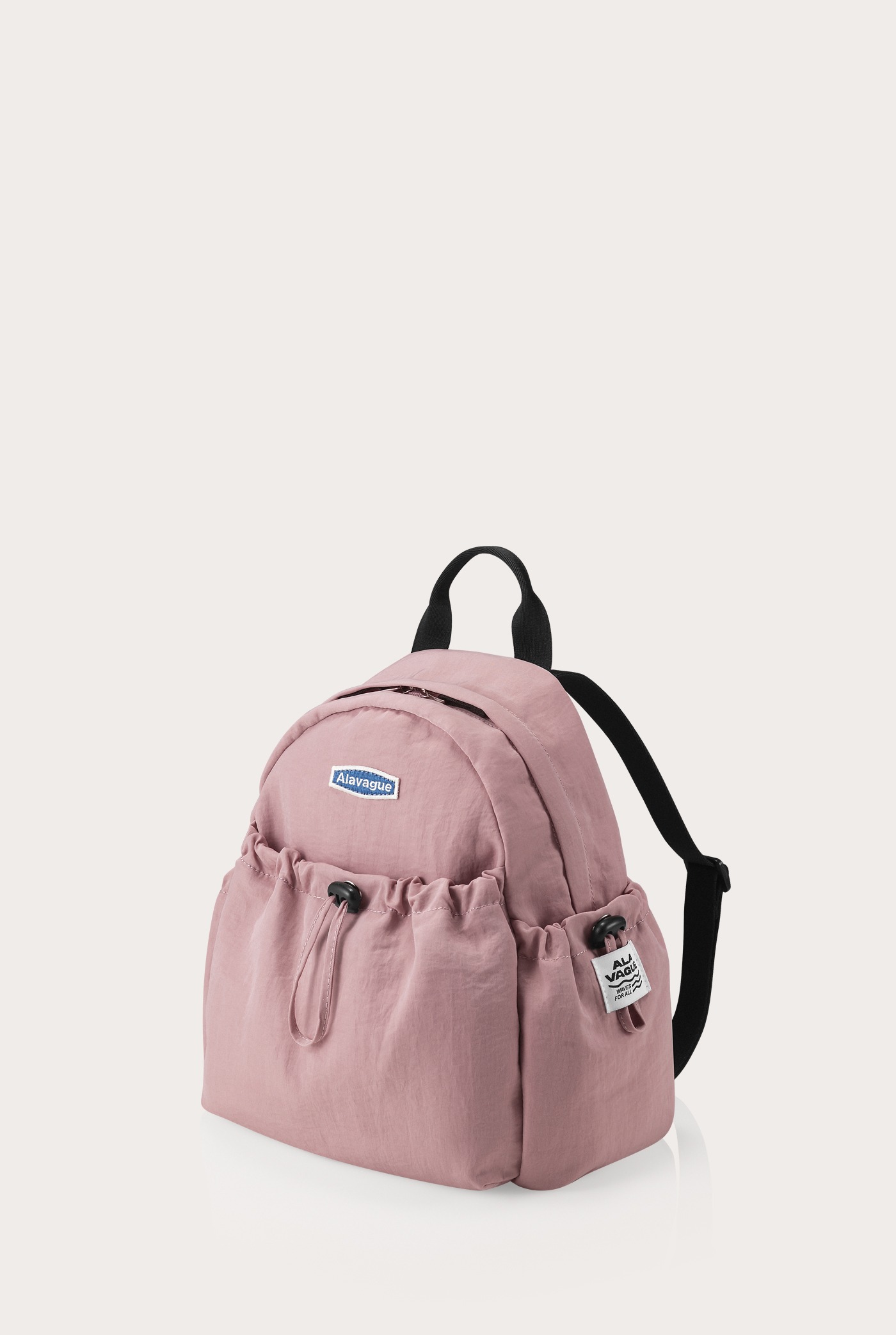 【 ALAVAGUE】DUGONG BAG L Alavague Backpack ♡ •DUGONG BAG S – BLACK •DUGONG BAG S