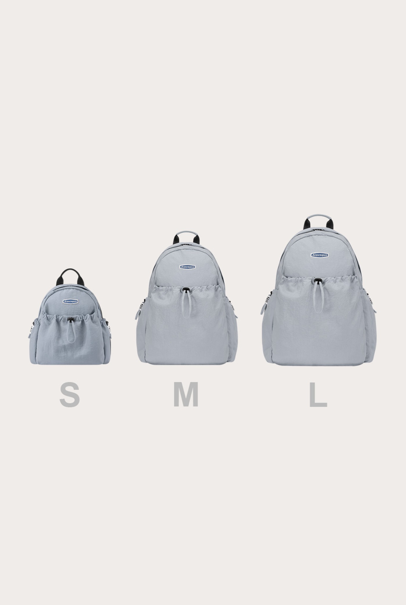 ALAVAGUE☆Dugong Bag S Alavague Backpack ♡ •DUGONG BAG S – BLACK •DUGONG BAG S