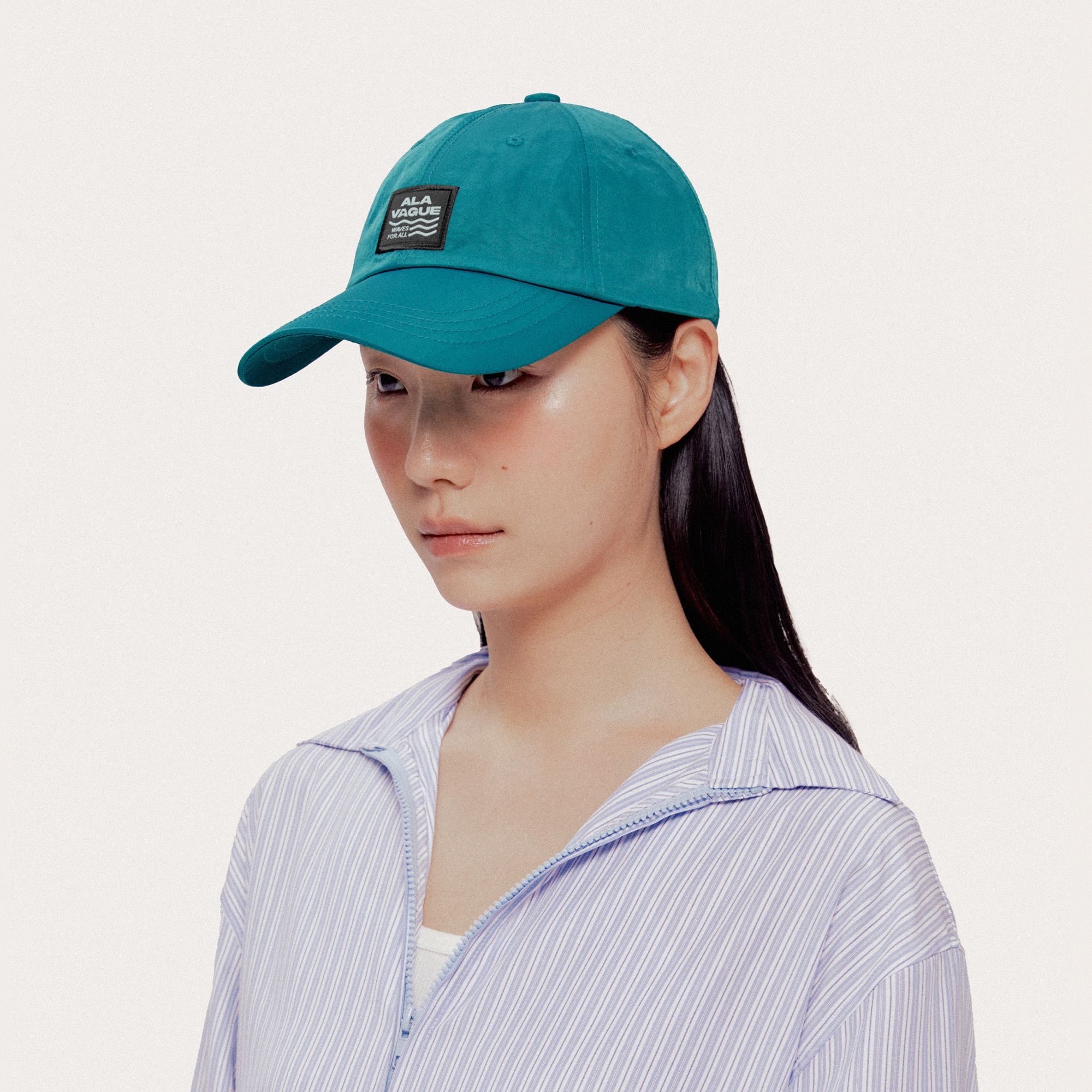 레이블 캡 - 블루그린 - ALAVAGUE