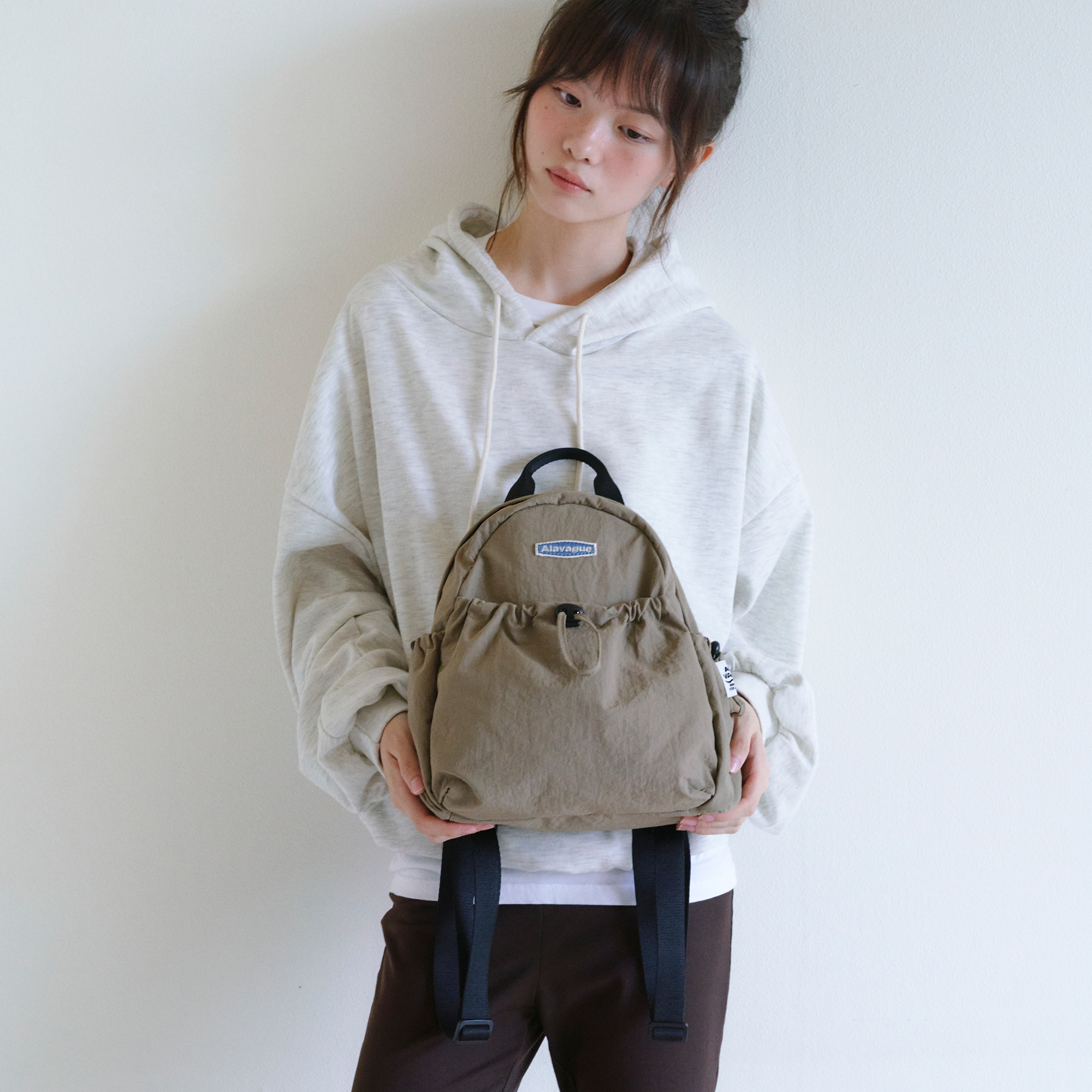 Alavague ジュゴンバッグ S - ブラック 韓国人気 ALAVAGUE アラバグ ジュゴンバッグ S - ブラック (バック