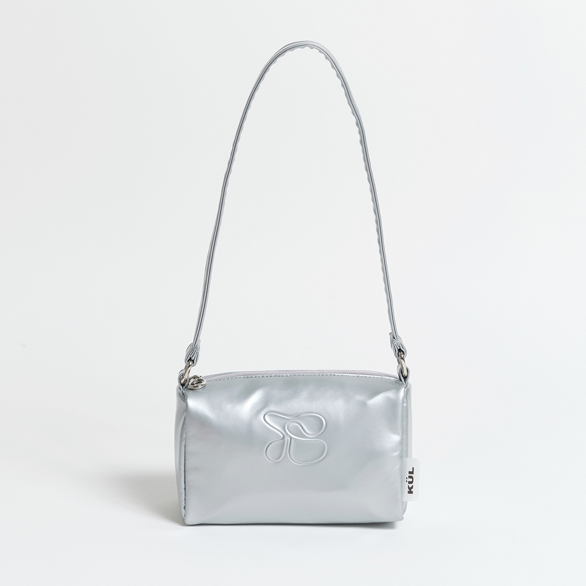 KÜL embossed mini bag [Silver]
