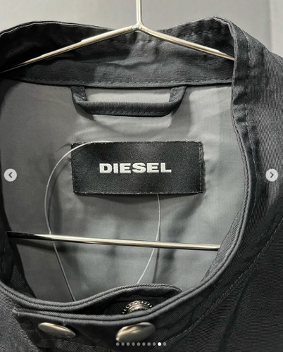 Diesel nylon zip detail single rider type jacket SENSUOUS