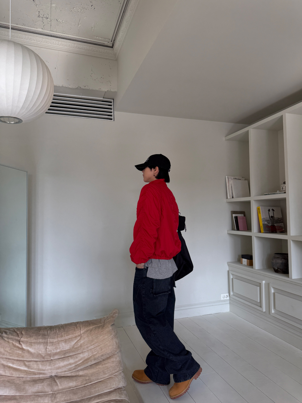 재킷 모델 착용 이미지-S175L14