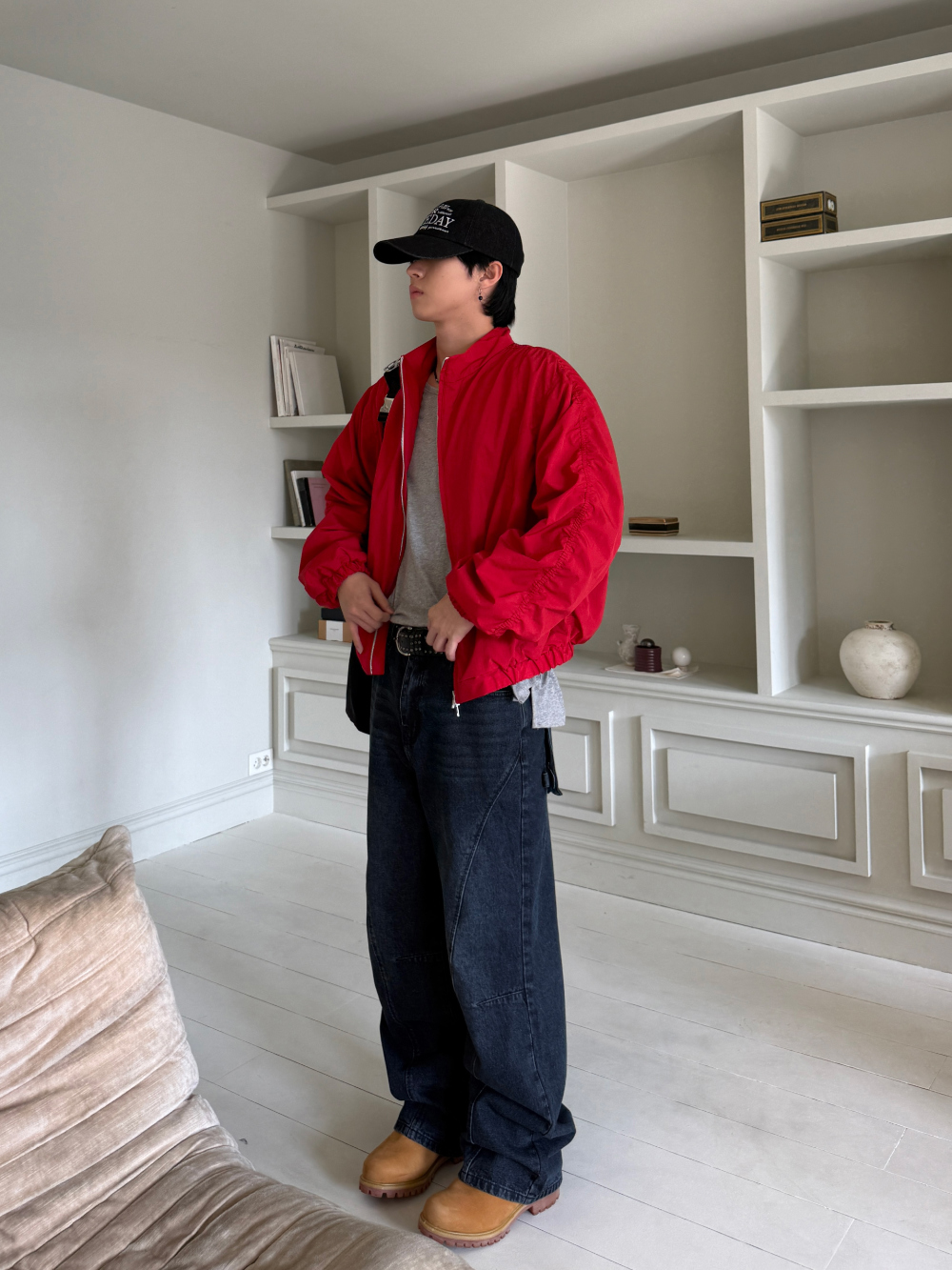 재킷 모델 착용 이미지-S175L19