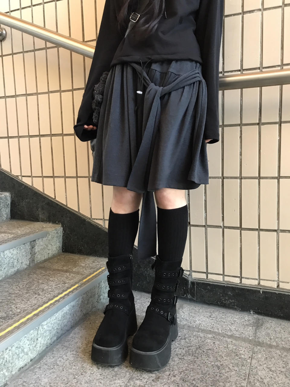 hippiedippy☆dangara flare sk (2color) dangara flare sk (2color) - hippiedippy 히피디피
