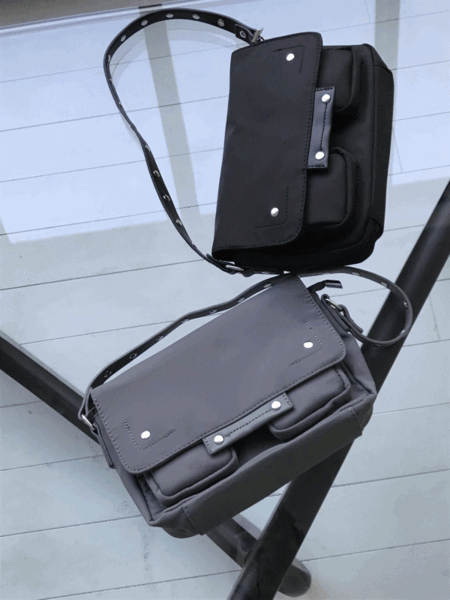 compact 2way bag (2color) - hippiedippy 히피디피