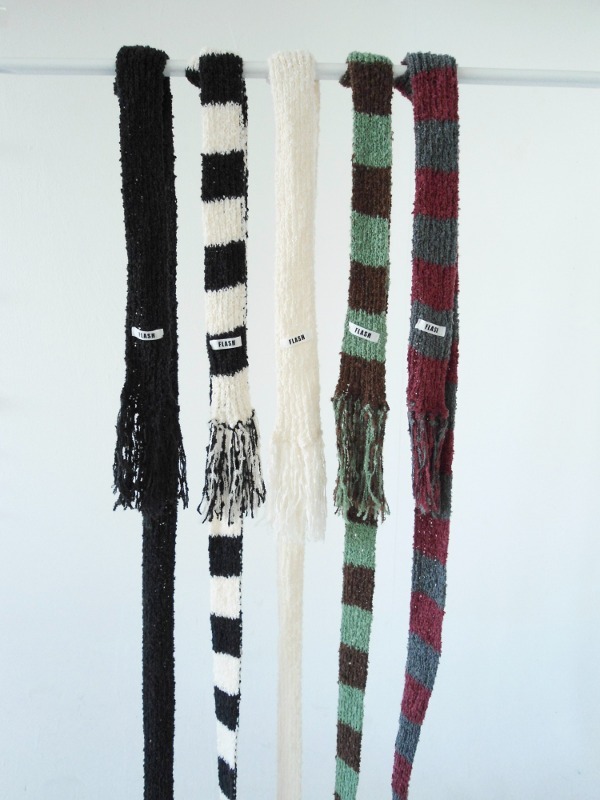 hippiedippy☆fringe knit muffler (5color) fringe knit muffler (5color) - hippiedippy 히피디피