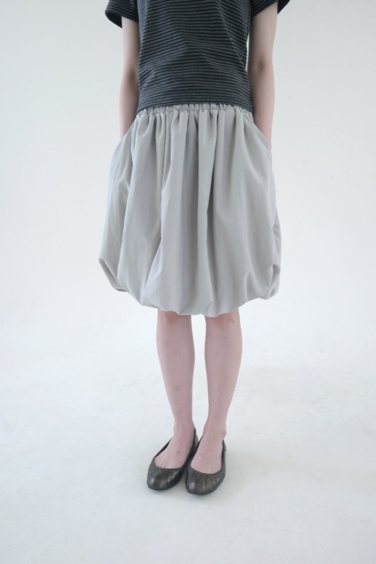 【hippiedippy】nylon pumpkin skirt nylon pumpkin skirt (3color) - hippiedippy 히피디피