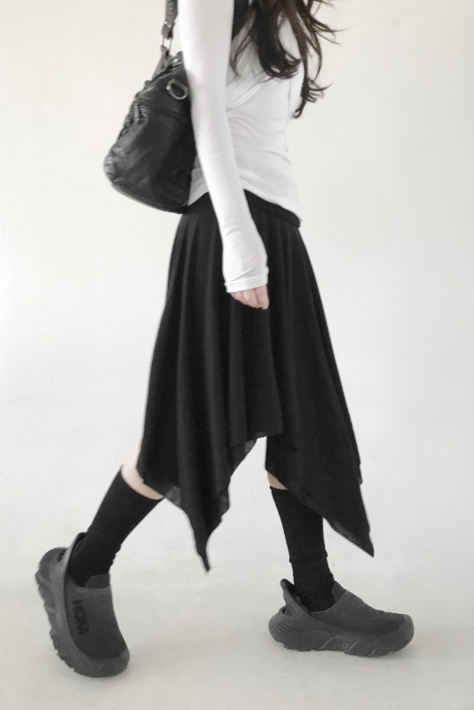 hippiedippy☆dangara flare sk (2color) dangara flare sk (2color) - hippiedippy 히피디피