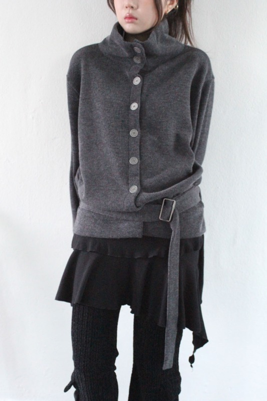 HYEON belt cardigan ベルトカーディガン 2025年最新】HYEON