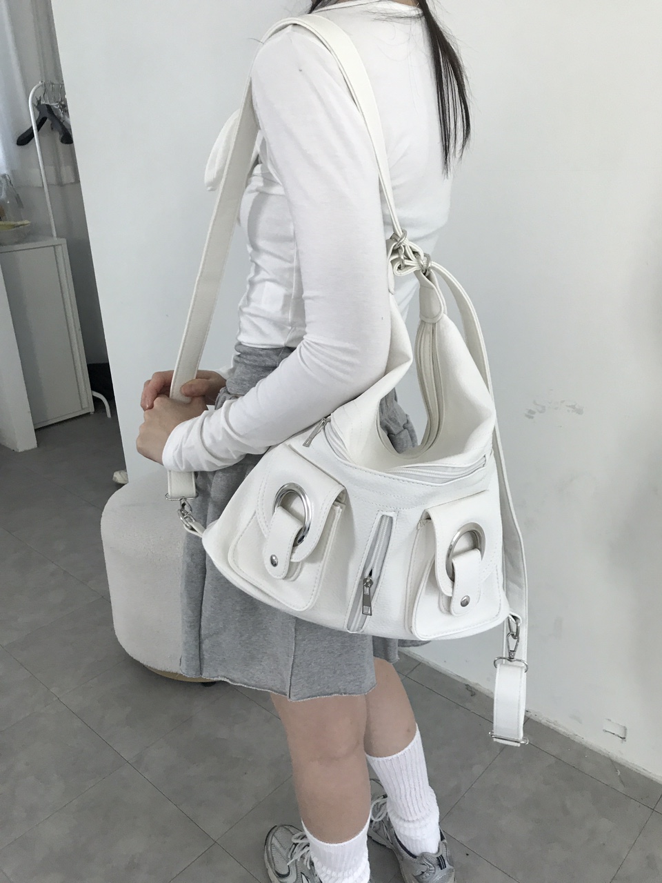 【hippiedippy】circle 2way bag circle 2way bag (2color) - hippiedippy 히피디피