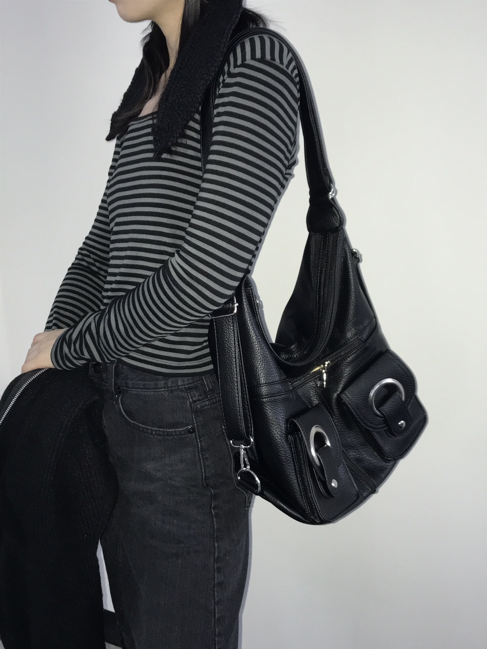 【hippiedippy】circle 2way bag circle 2way bag (2color) - hippiedippy 히피디피