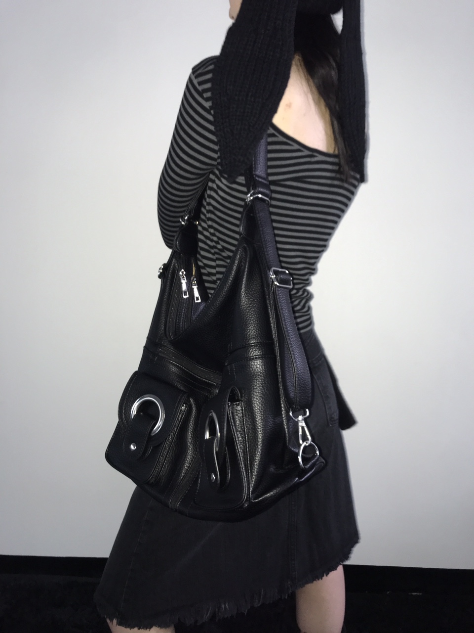 【hippiedippy】circle 2way bag circle 2way bag (2color) - hippiedippy 히피디피