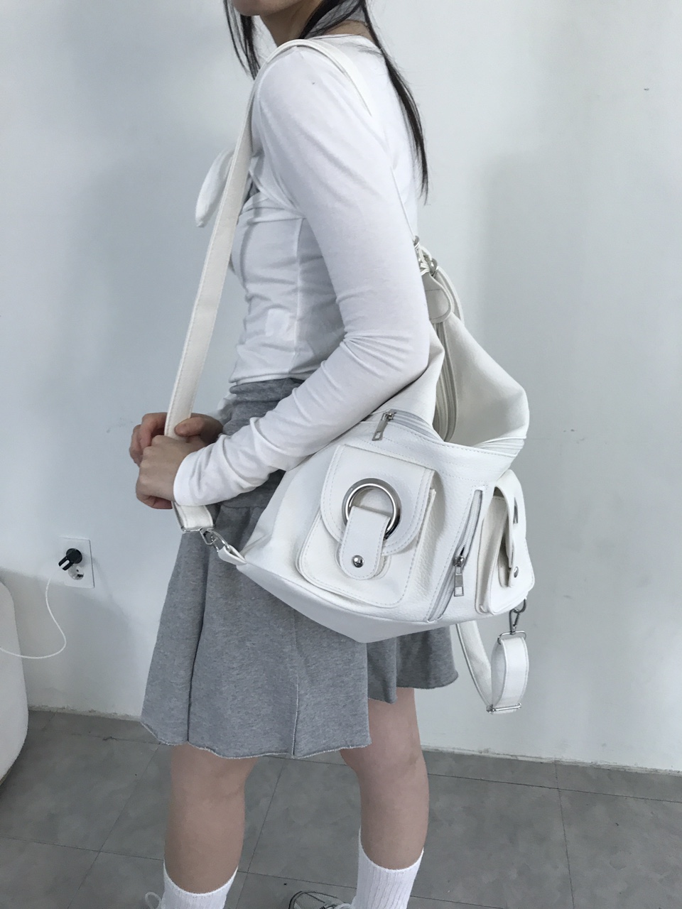 【hippiedippy】circle 2way bag circle 2way bag (2color) - hippiedippy 히피디피