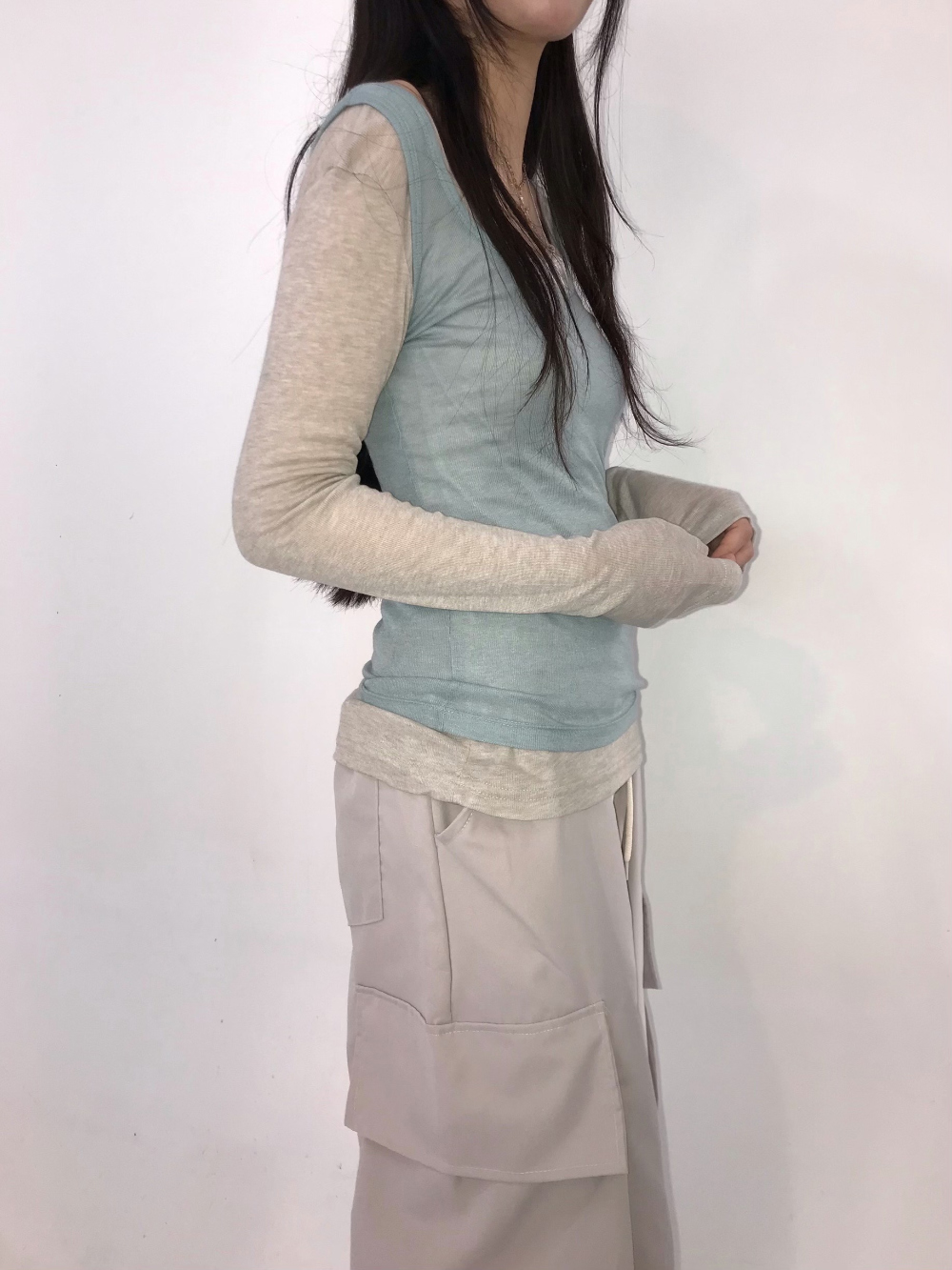 2 tuck cargo pt (3color) - hippiedippy 히피디피