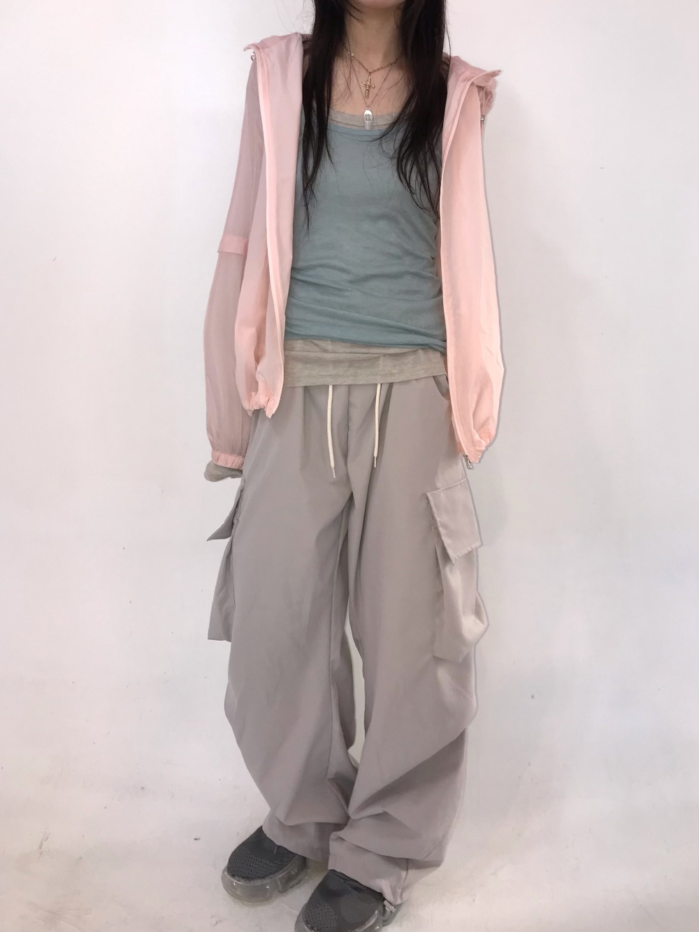 【hippiedippy】2 tuck cargo pt 2 tuck cargo pt (3color) - hippiedippy 히피디피