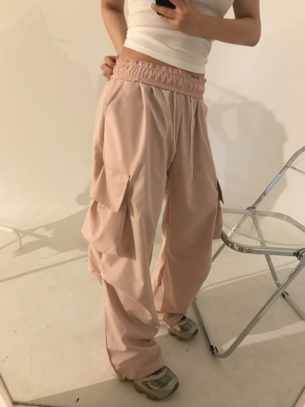 【hippiedippy】2 tuck cargo pt 2 tuck cargo pt (3color) - hippiedippy 히피디피