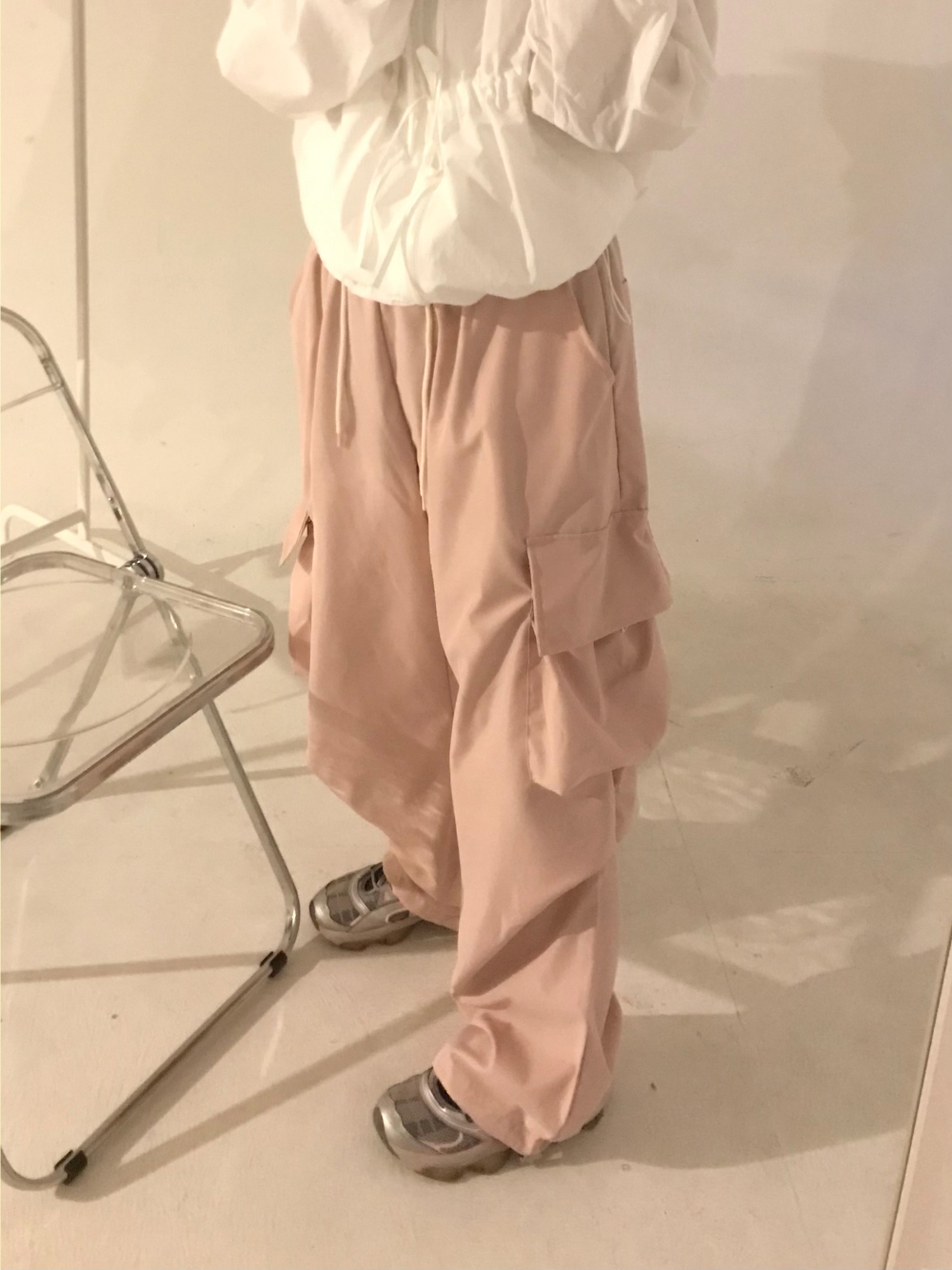 【hippiedippy】2 tuck cargo pt 2 tuck cargo pt (3color) - hippiedippy 히피디피