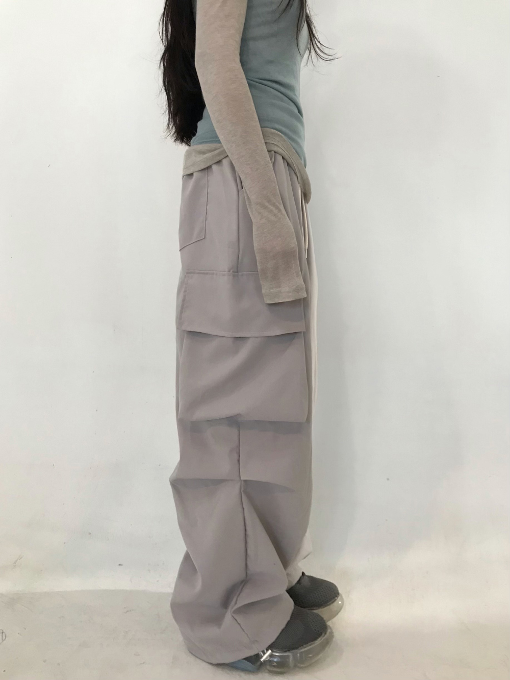 2 tuck cargo pt (3color) - hippiedippy 히피디피