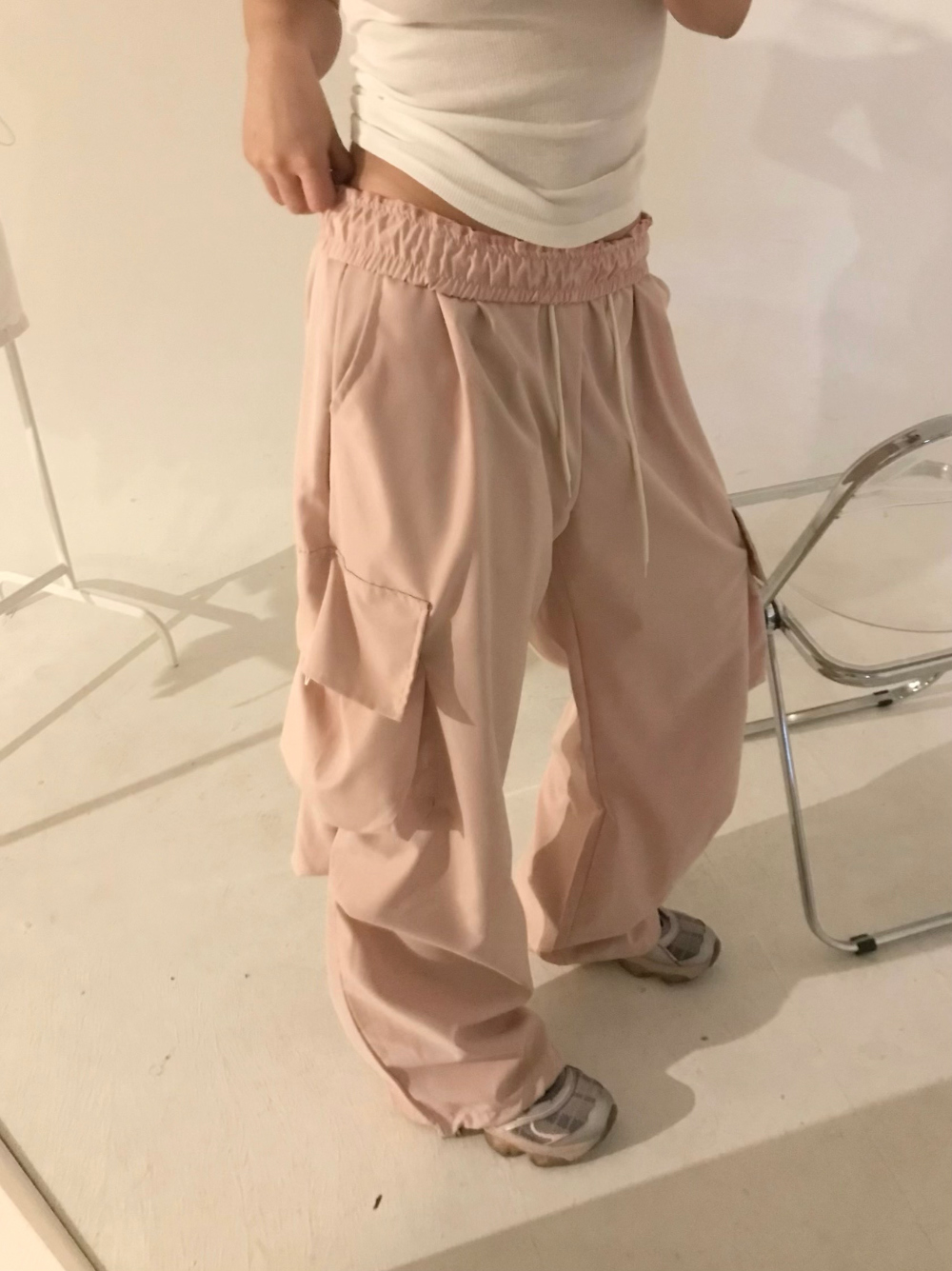 【hippiedippy】2 tuck cargo pt 2 tuck cargo pt (3color) - hippiedippy 히피디피