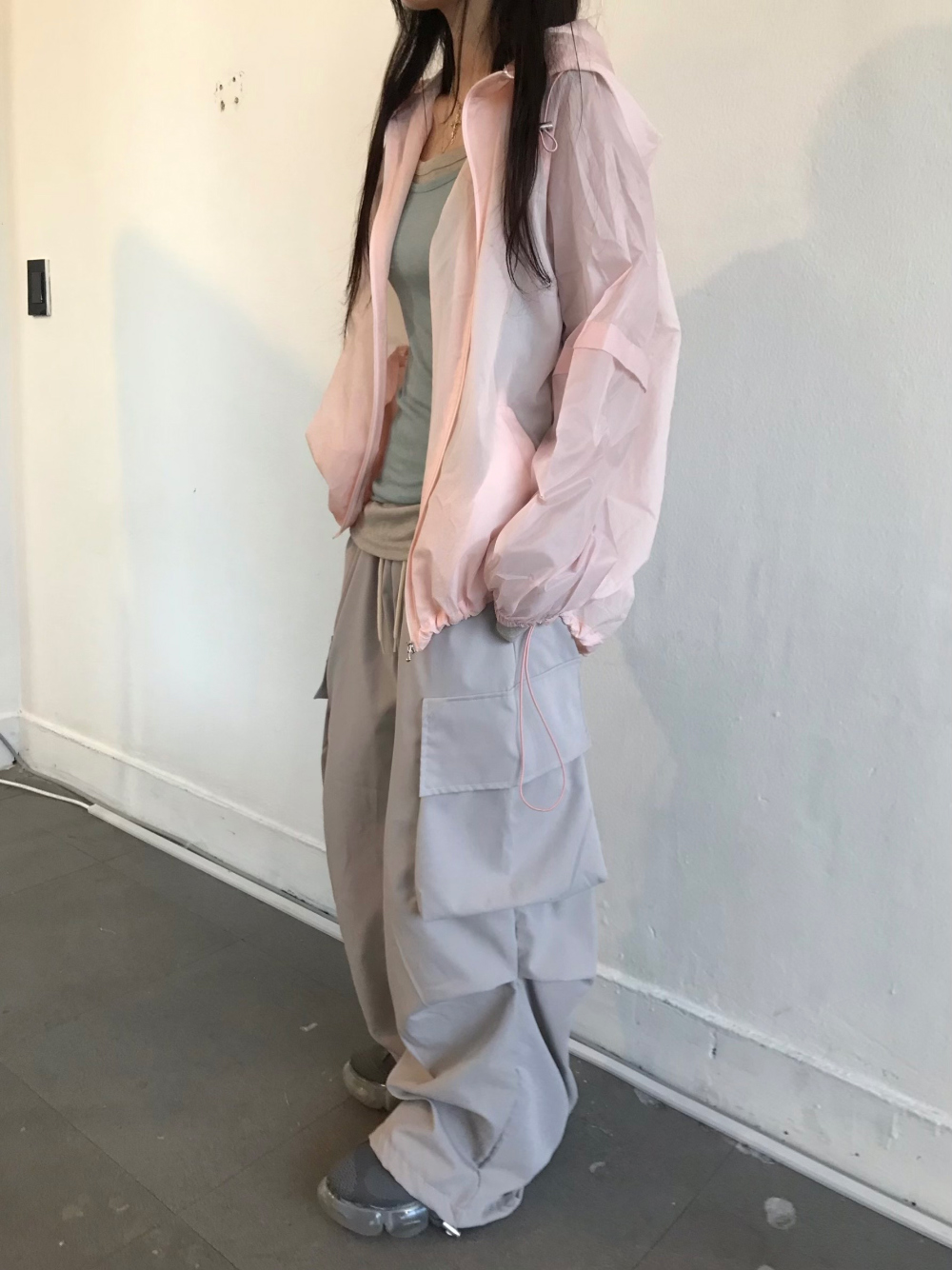【hippiedippy】2 tuck cargo pt 2 tuck cargo pt (3color) - hippiedippy 히피디피