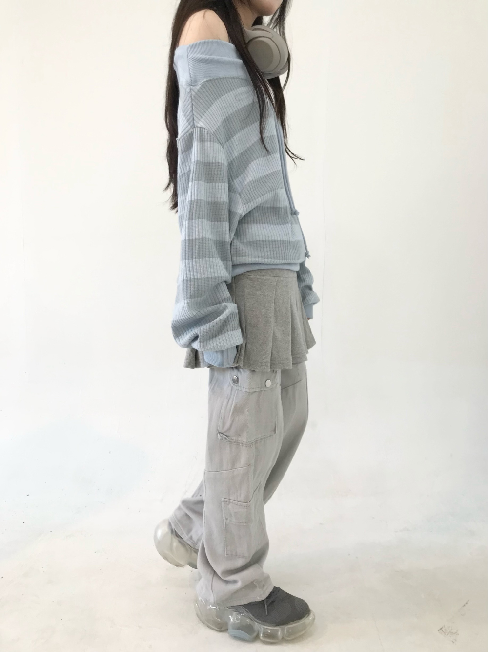 hippiedippy☆pleat inner ops pleat inner ops (3color) - hippiedippy 히피디피