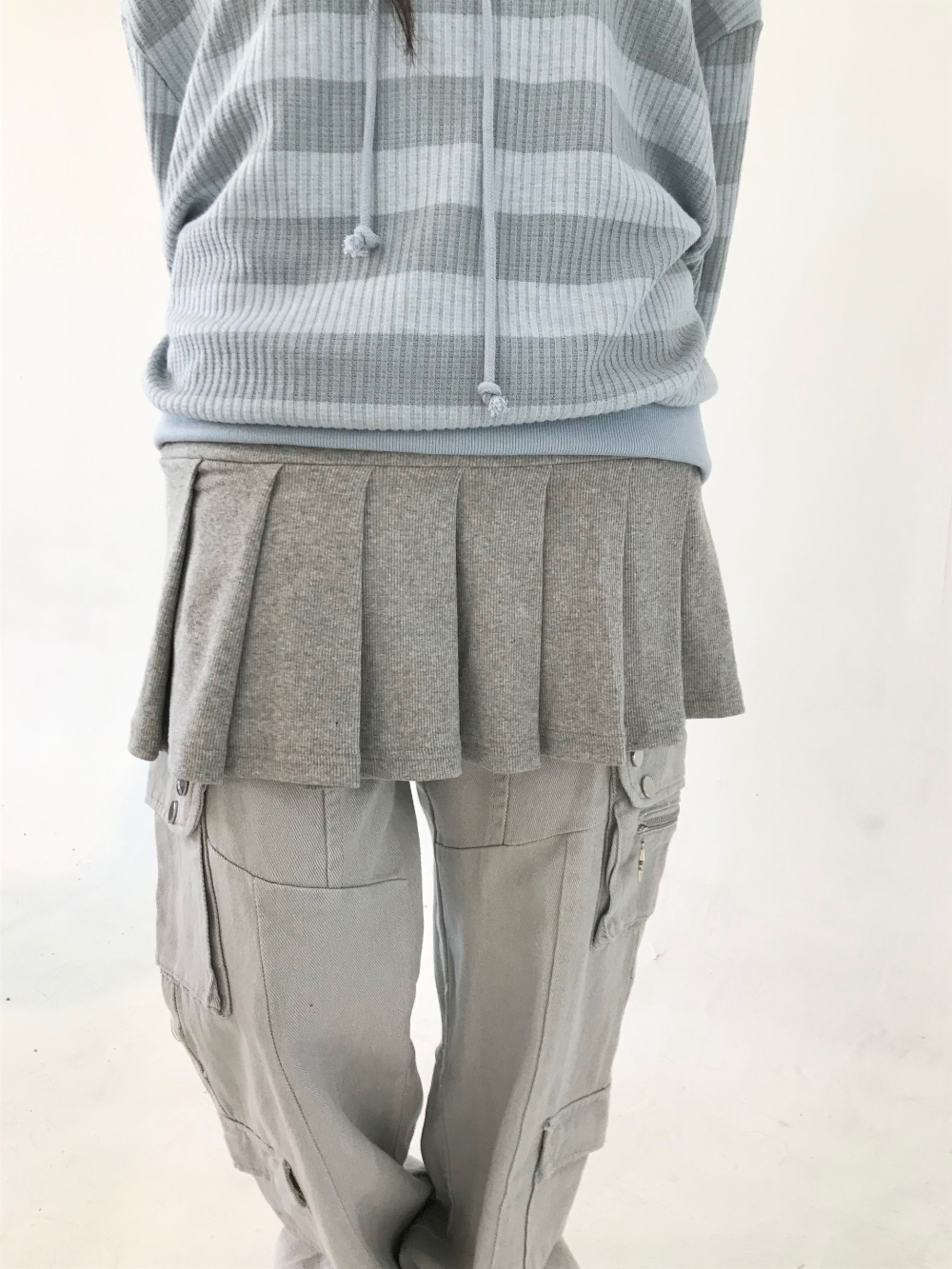 hippiedippy☆pleat inner ops pleat inner ops (3color) - hippiedippy 히피디피