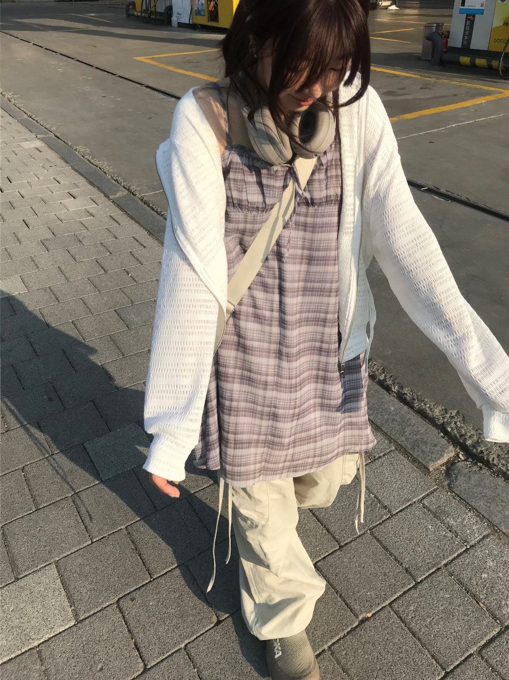 peony check ops (3color) - hippiedippy 히피디피