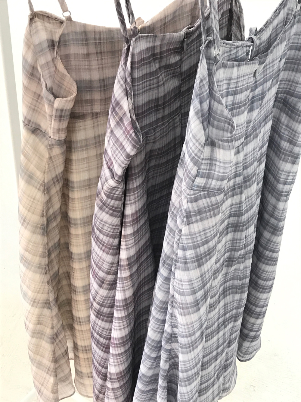 peony check ops (3color) - hippiedippy 히피디피
