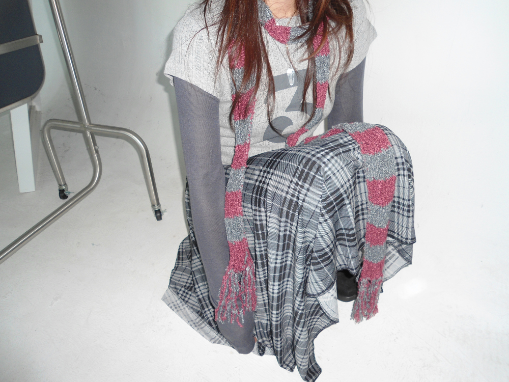 hippiedippy☆cookie check sk (2color) cookie check sk (2color) - hippiedippy 히피디피