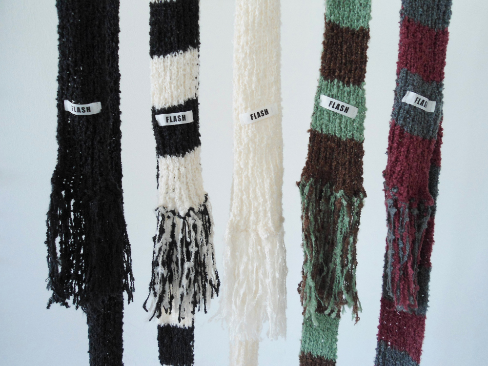 hippiedippy☆fringe knit muffler (5color) fringe knit muffler (5color) - hippiedippy 히피디피