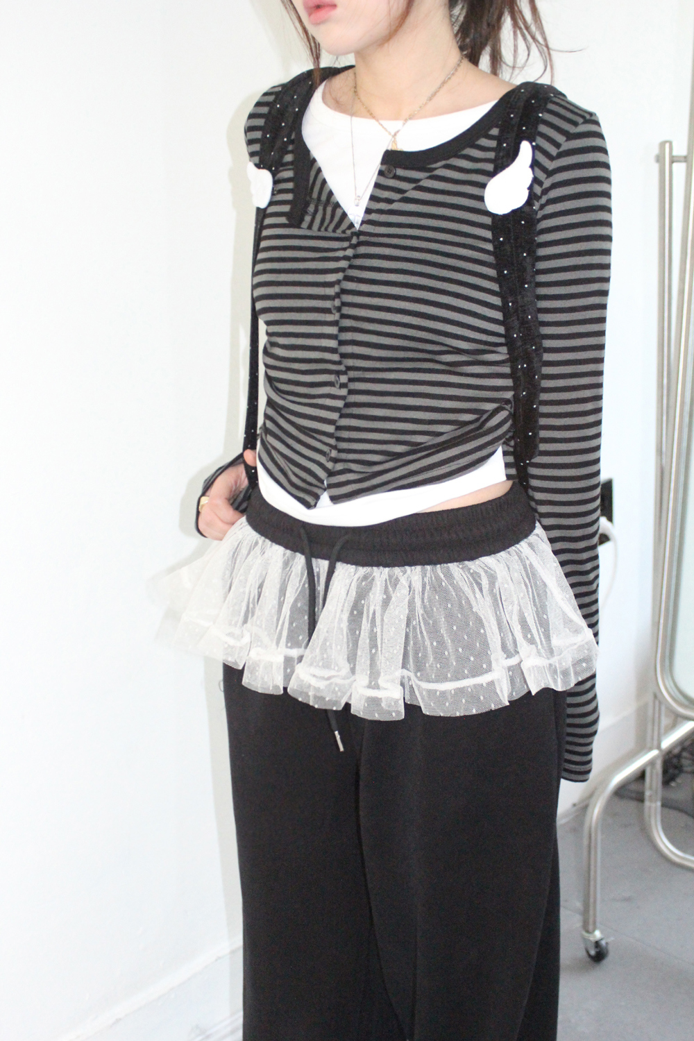 shirring stripe cd (2color) 상세 이미지 3